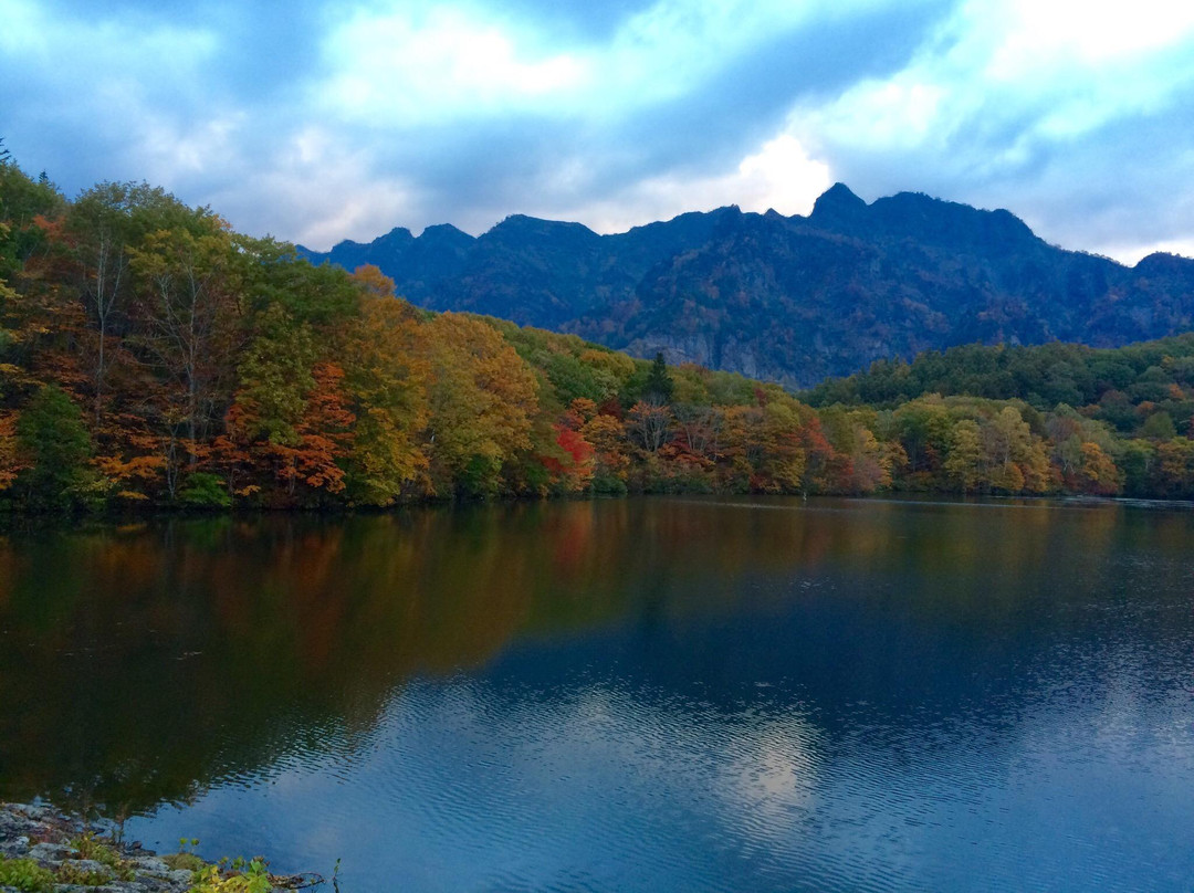 Lake Kagami-长野县必去景点