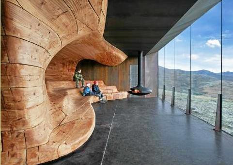 Viewpoint Snøhetta Visitor Centre Wild Reindeer景点图片