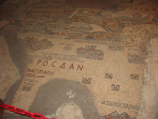 马达巴马赛克地图-米底巴必去景点