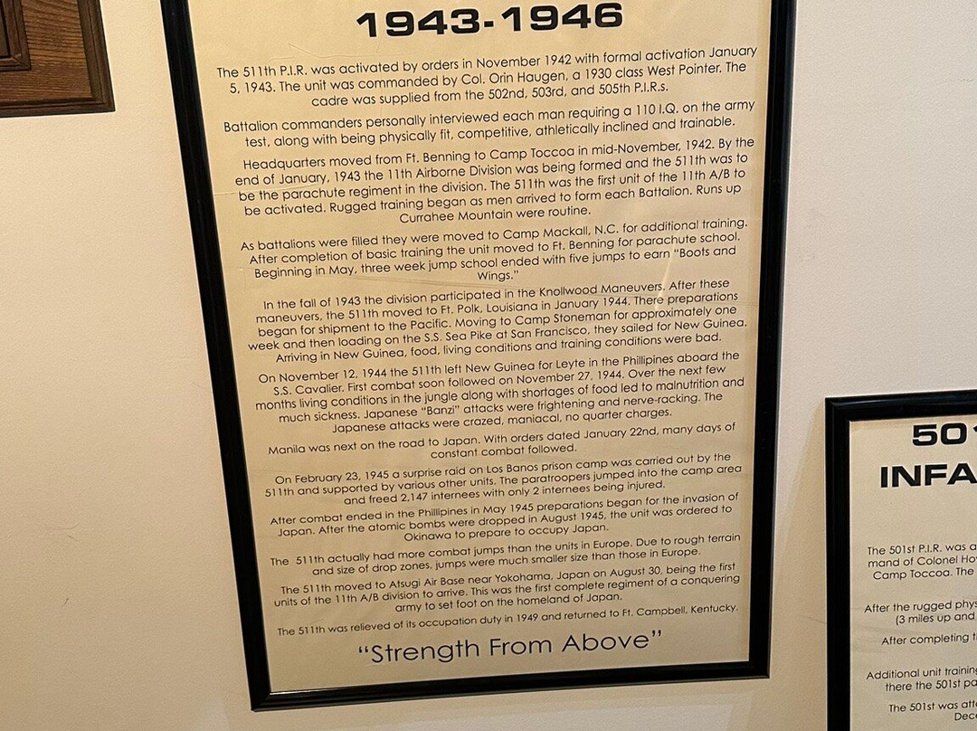 Currahee Military Museum-Toccoa必去景点