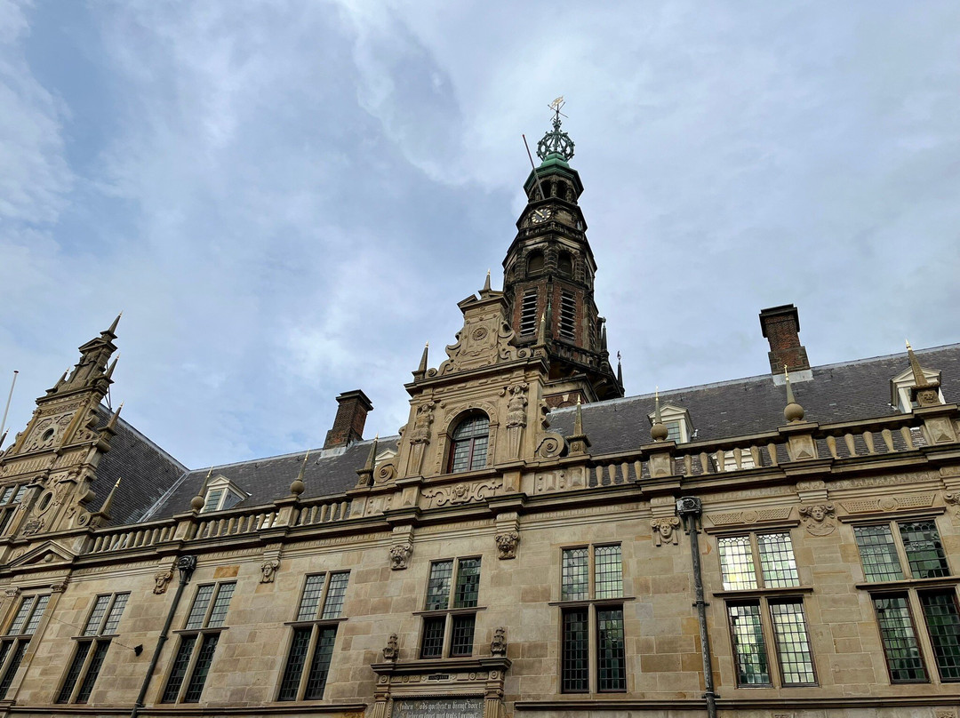het Stadhuis van Leiden uit 1596景点图片
