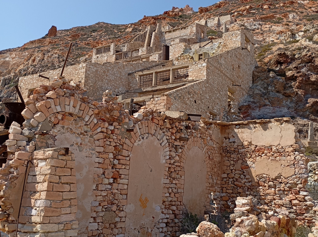 Old Sulfur Mines-米洛斯岛必去景点