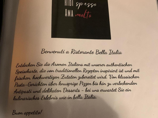 Ristorante Bella Italia