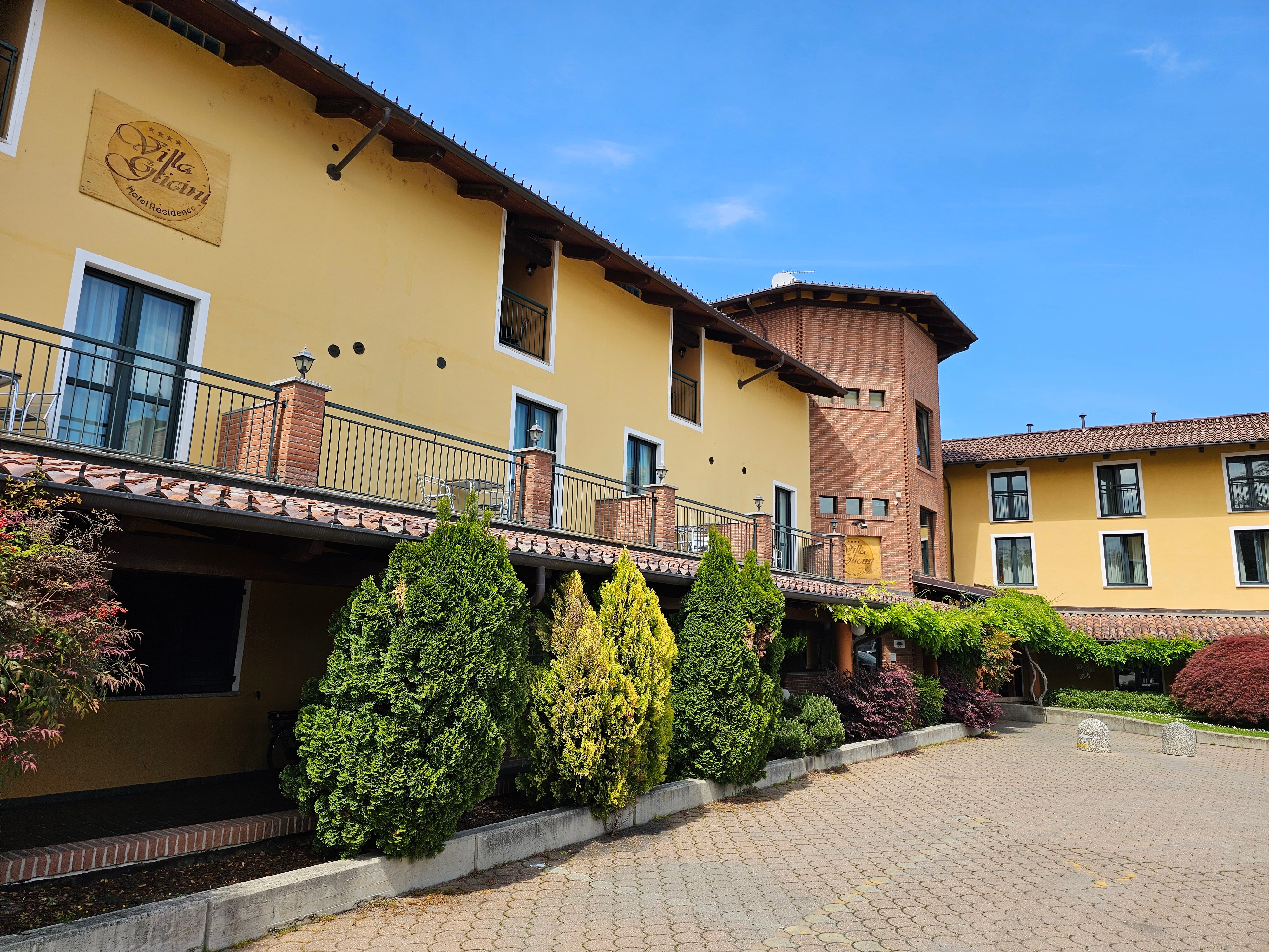 Hotel Villa Glicini-浴室
