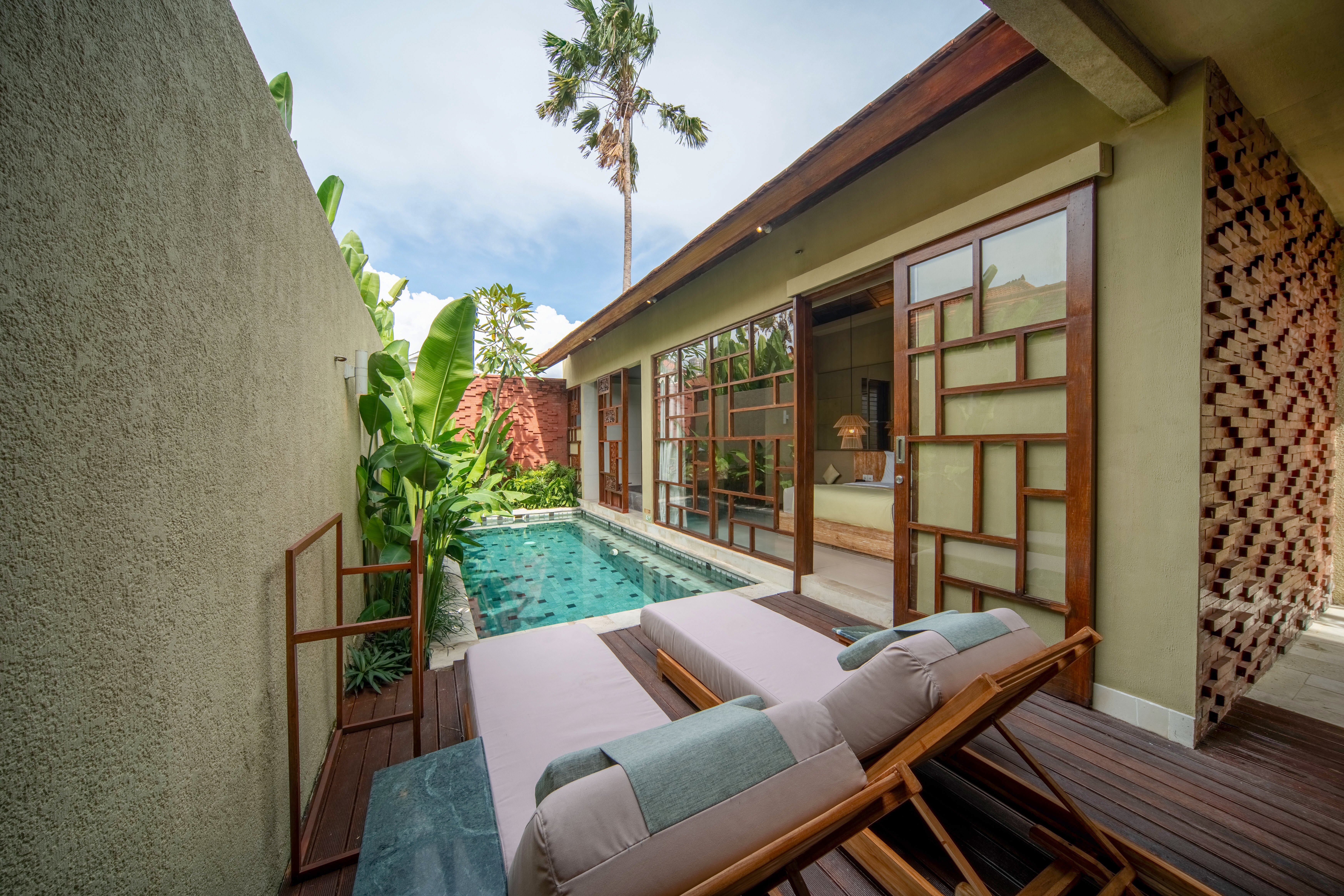 Manca Villa Canggu By Ini Vie Hospitality-泳池