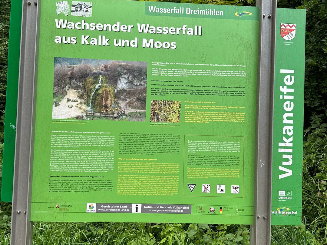 Wasserfall Dreimühlen-Uxheim必去景点