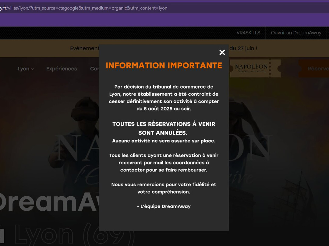 DreamAway VR - Lyon-里昂必去景点