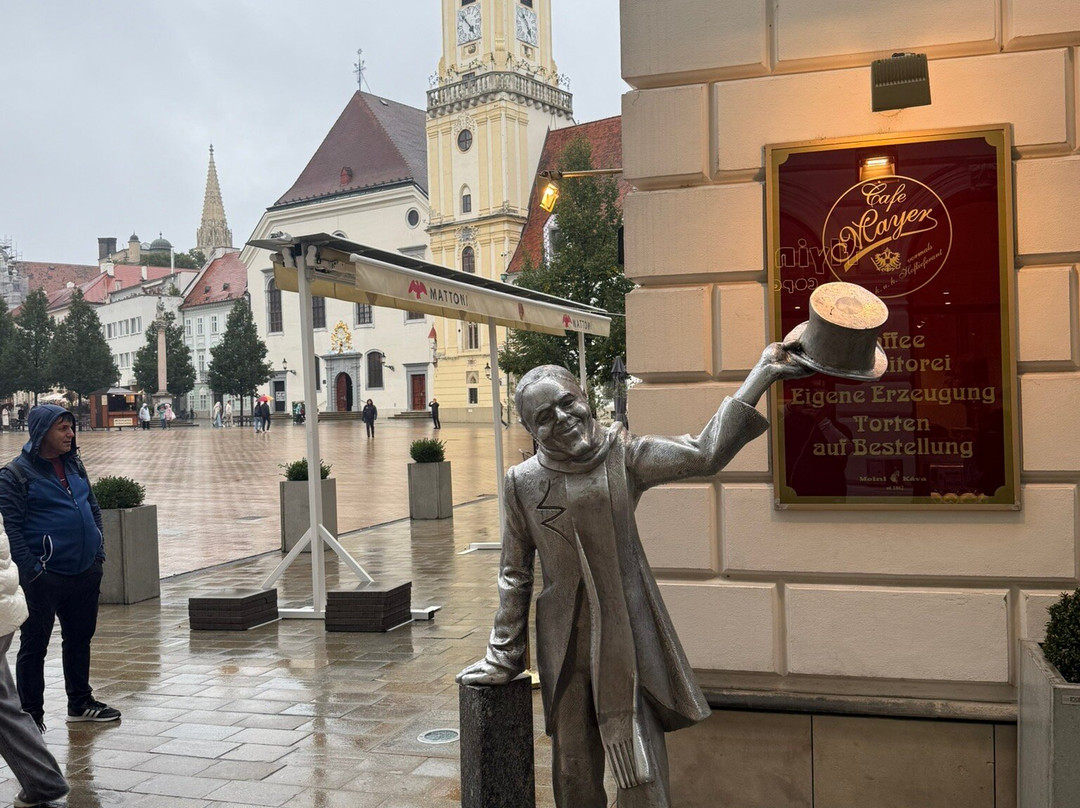 Schone Naci Statue-布拉迪斯拉发必去景点