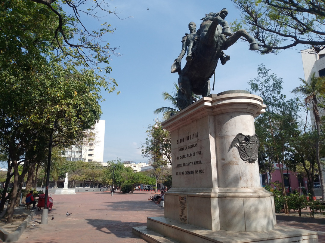 Plaza Parque Simon Bolivar-圣玛尔塔必去景点