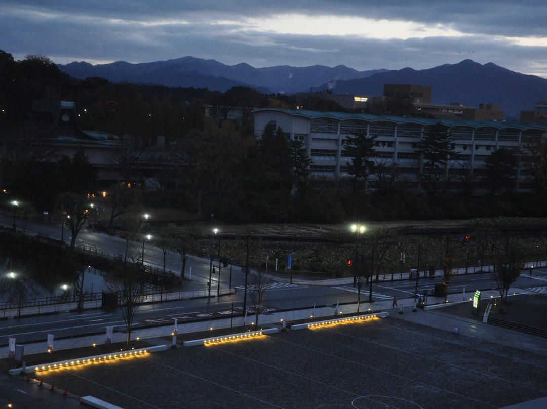 秋田城堡酒店主图