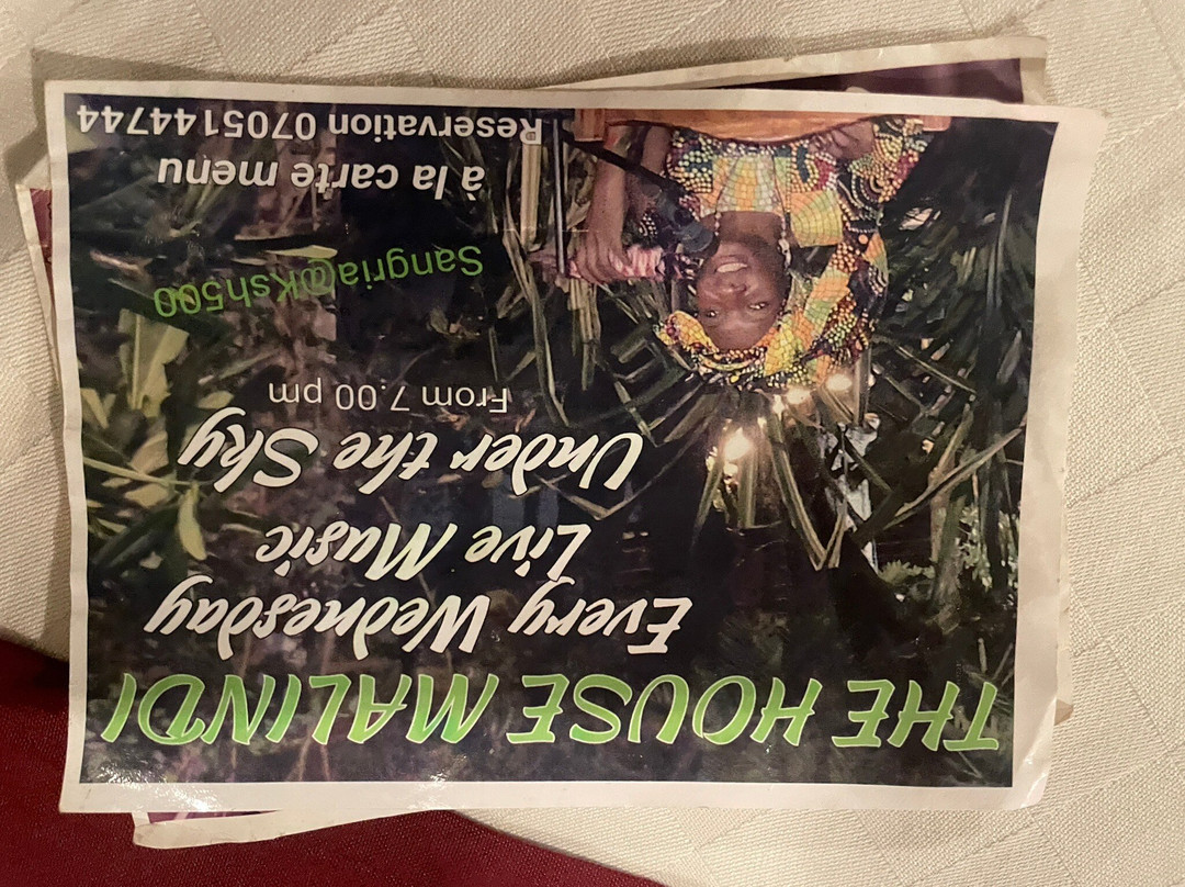 The House Restaurant Malindi