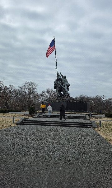 U.S. Marine Corps War Memorial-阿灵顿必去景点