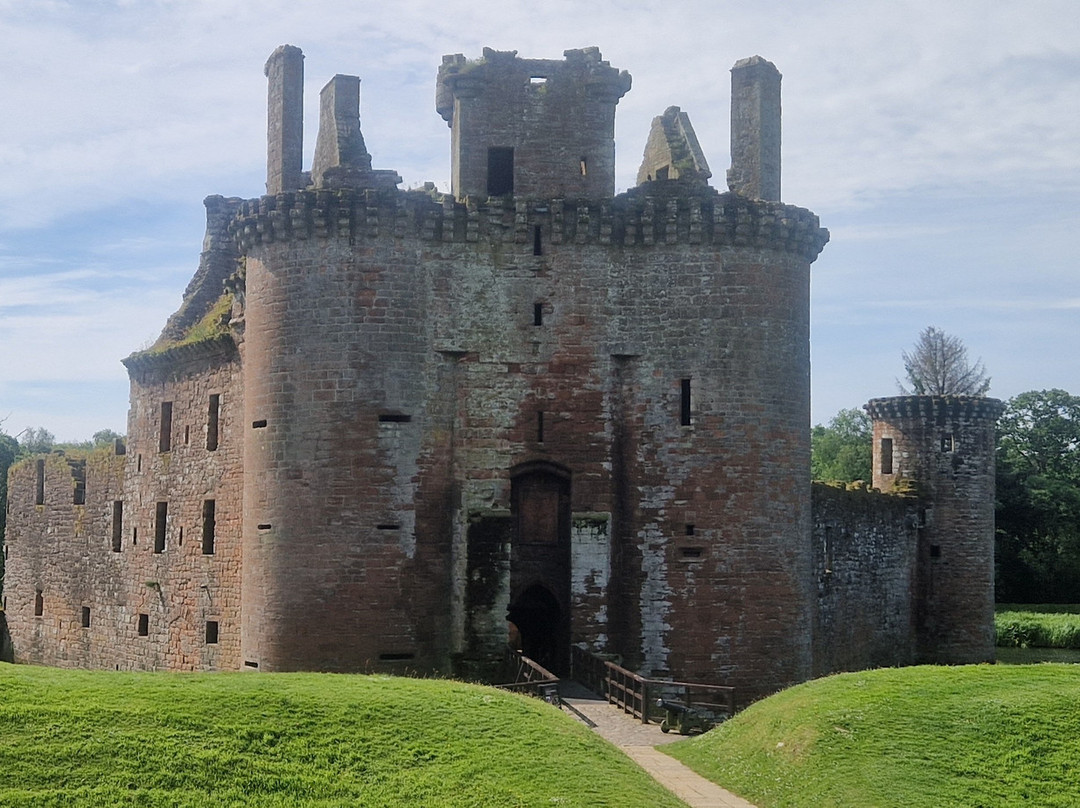 Caerlaverock Castle-邓弗里斯必去景点
