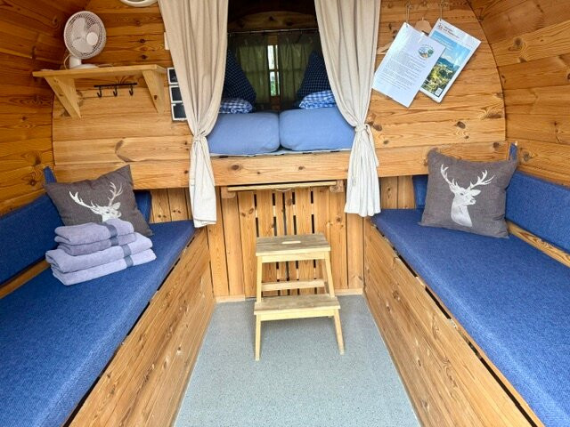 Schlaffass-Camping Gutshof Donauried
