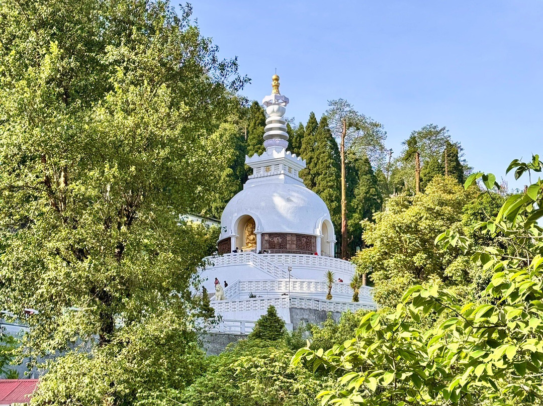 Japanese Peace Pagoda-大吉岭必去景点