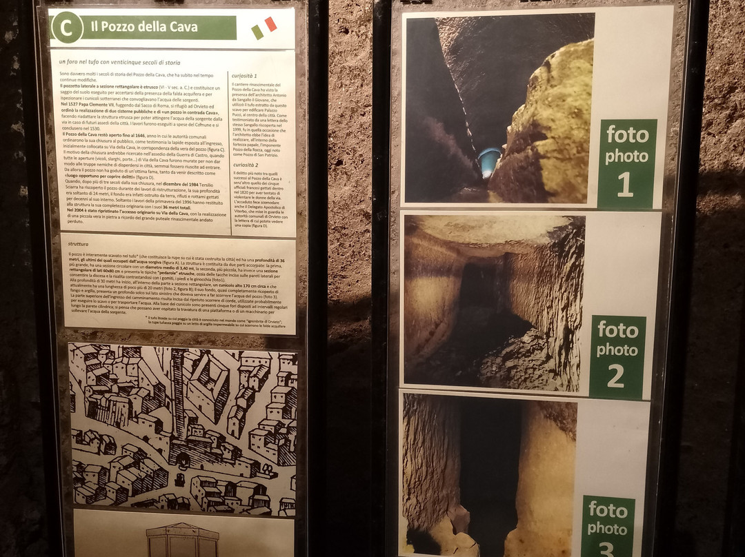 Pozzo Della Cava - Complesso Archeologico-奥尔维耶托必去景点