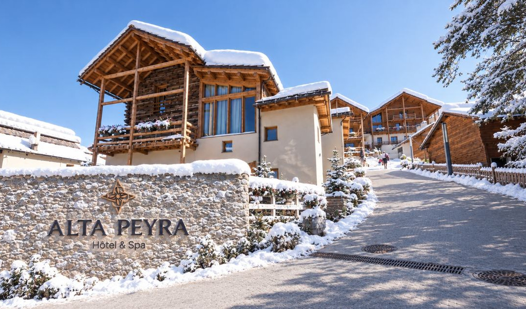 Hautes-Alpes酒店住宿-L'Alta Peyra Hôtel Et Spa