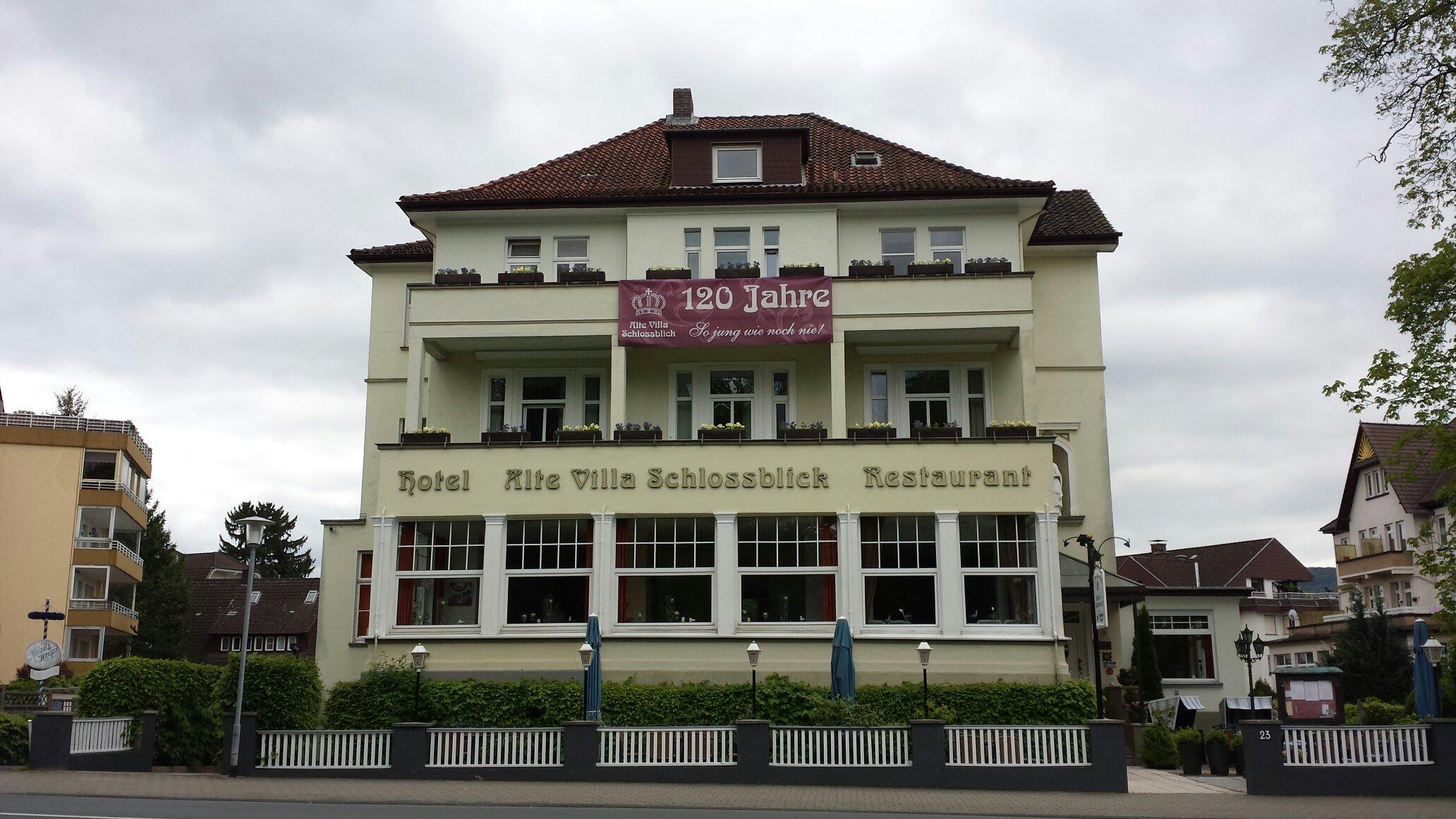 Alte Villa Schlossblick-浴室