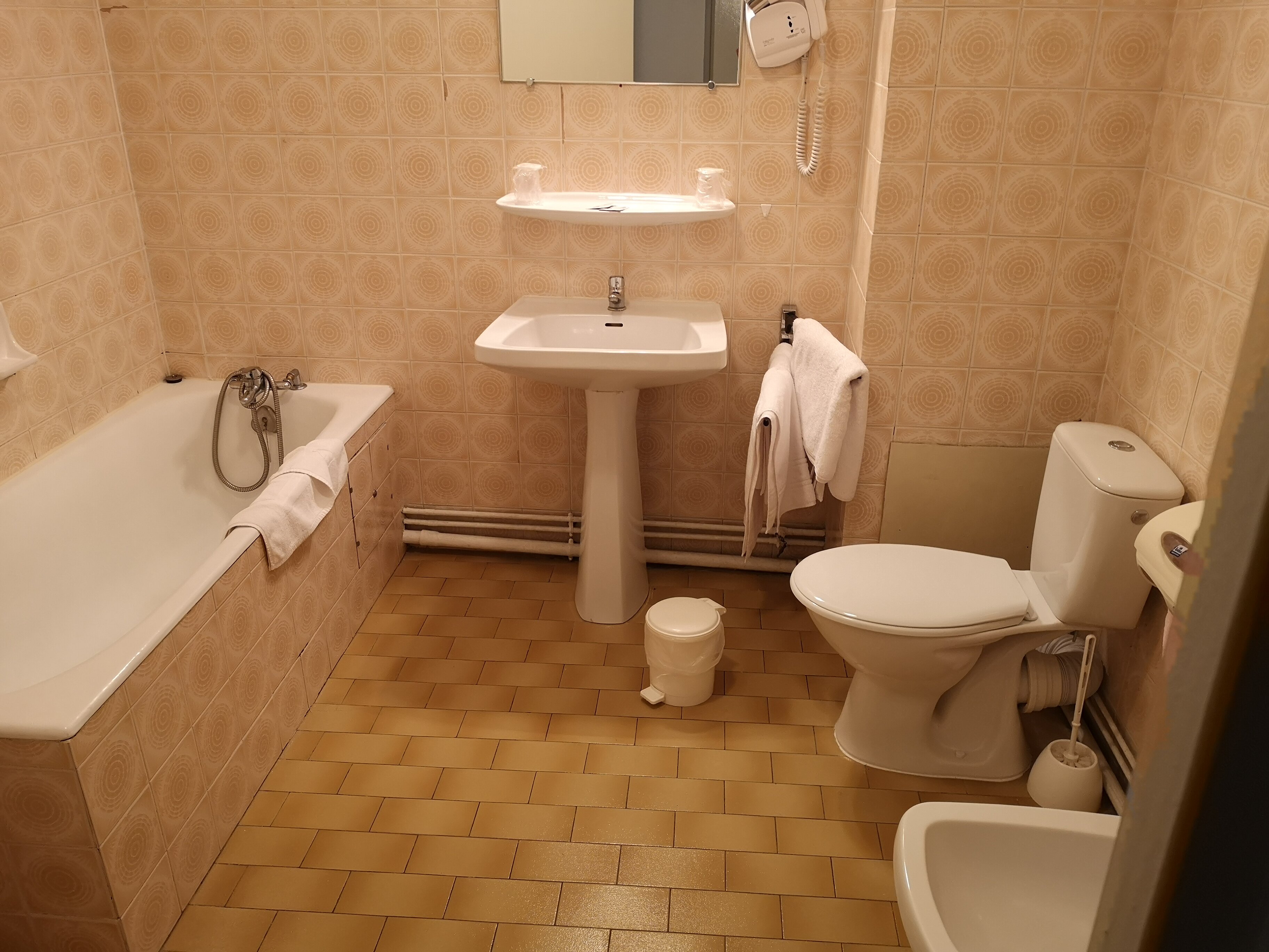 Brit Hotel du Laca-浴室