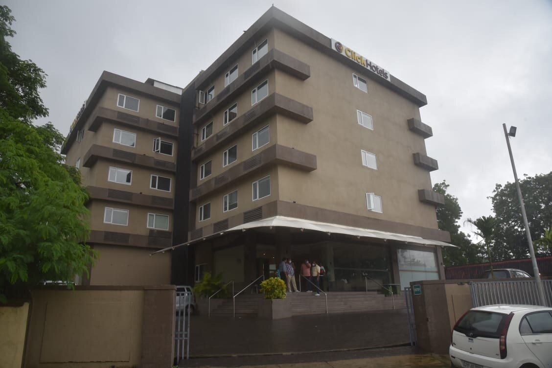 Click Hotel Junagadh-浴室