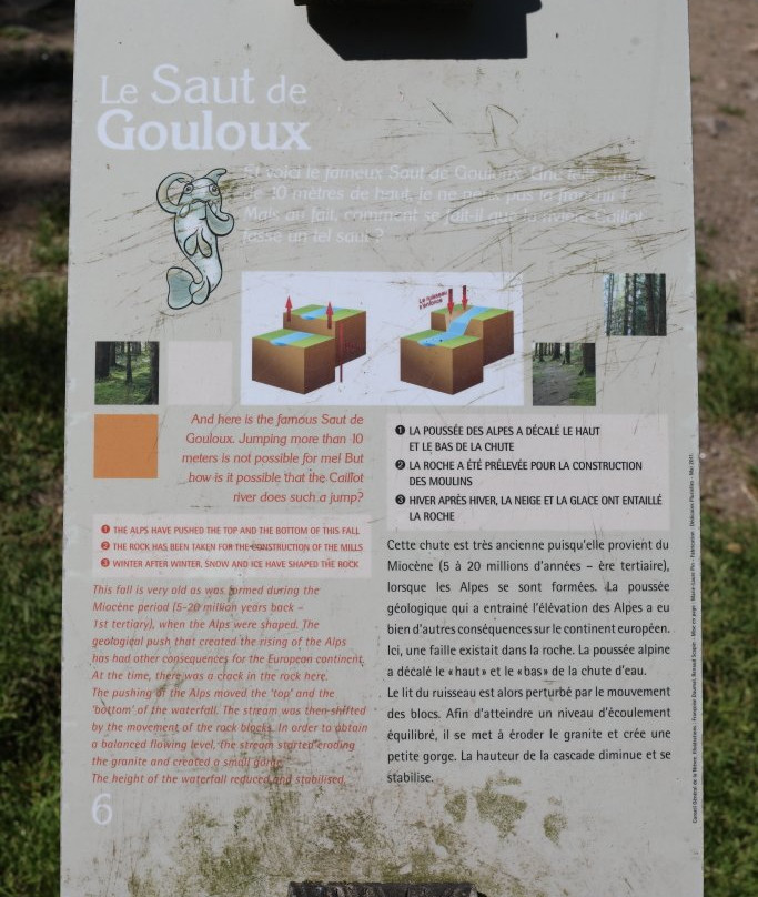 Le Saut de Gouloux景点图片