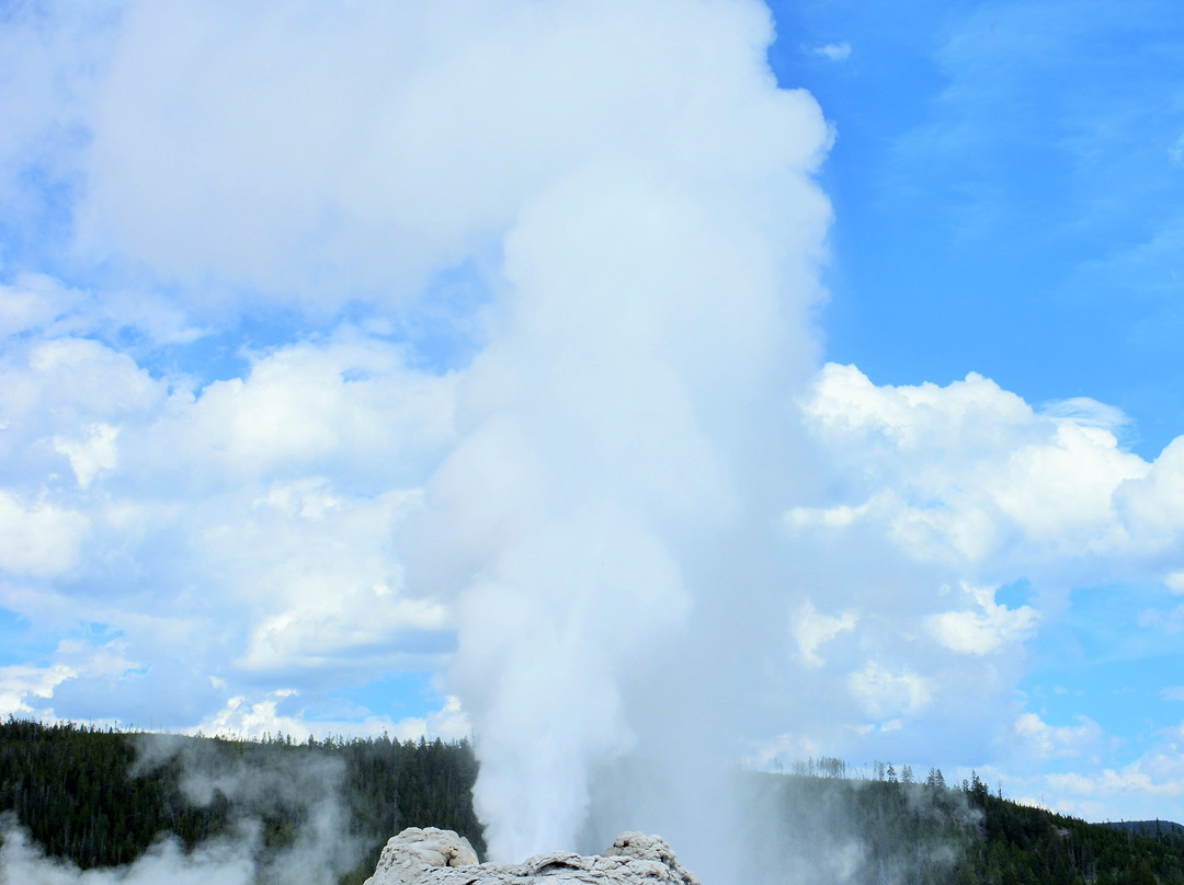 Castle Geyser-黄石国家公园必去景点