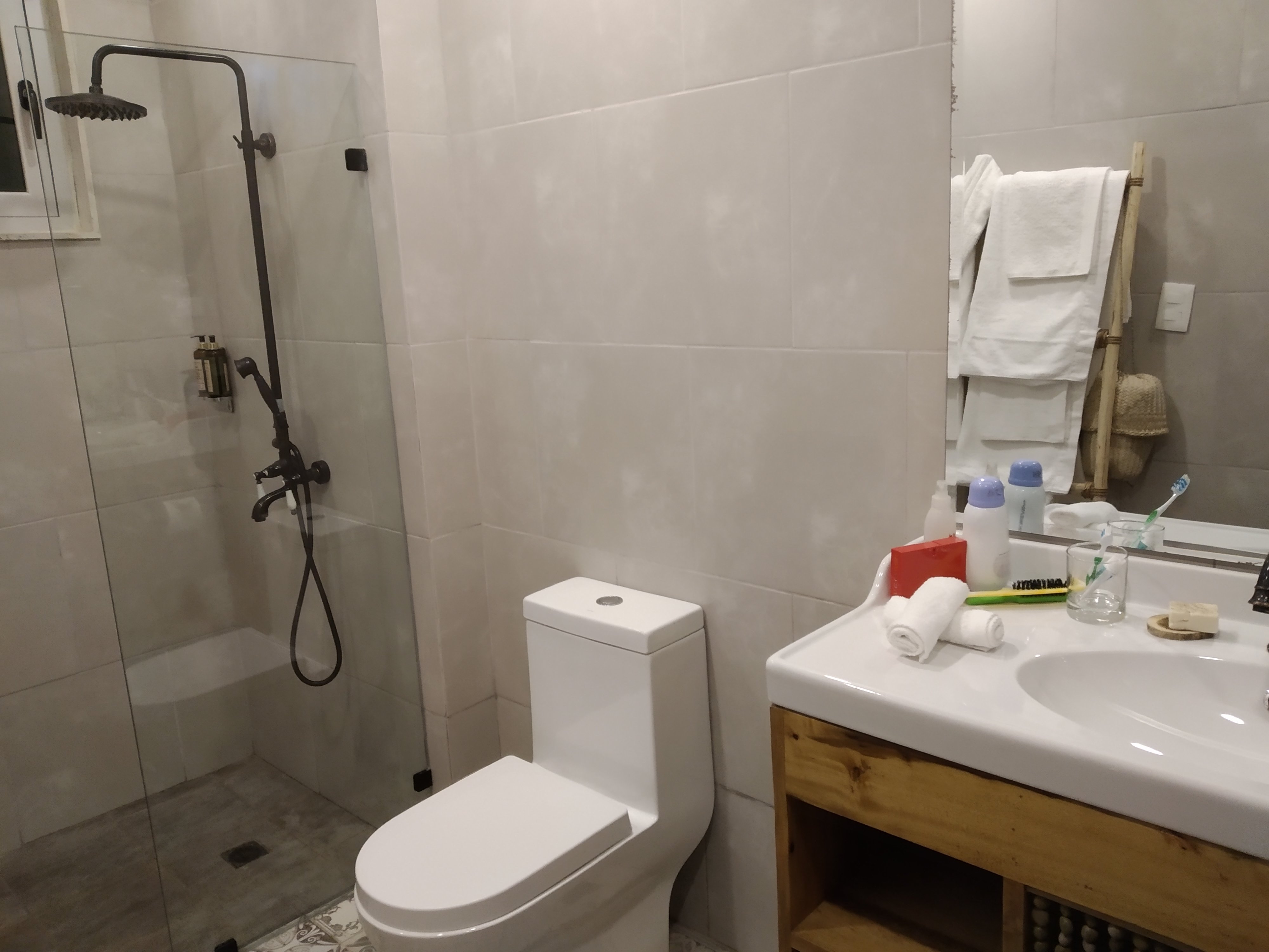 Saman Boutique Hotel-浴室