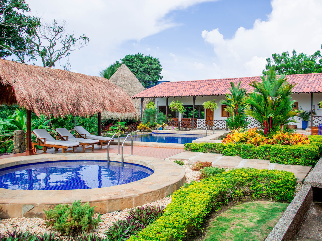 Juan de Acosta酒店住宿-Finca Eco Hotel Nativo