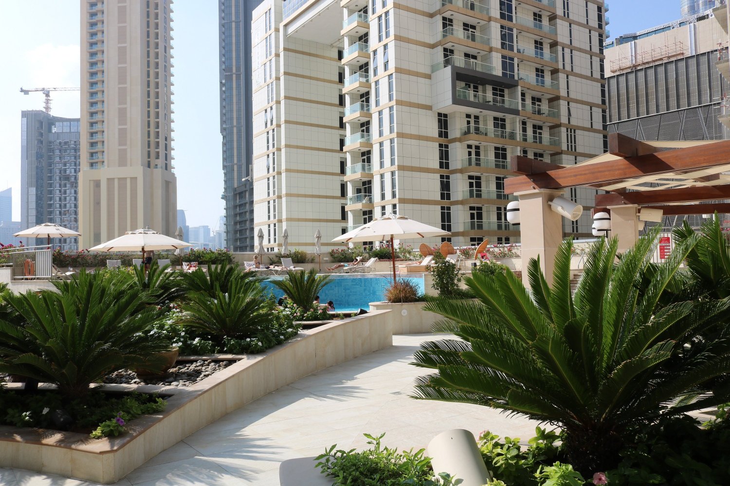 Mövenpick Hotel Apartments Downtown Dubai-泳池