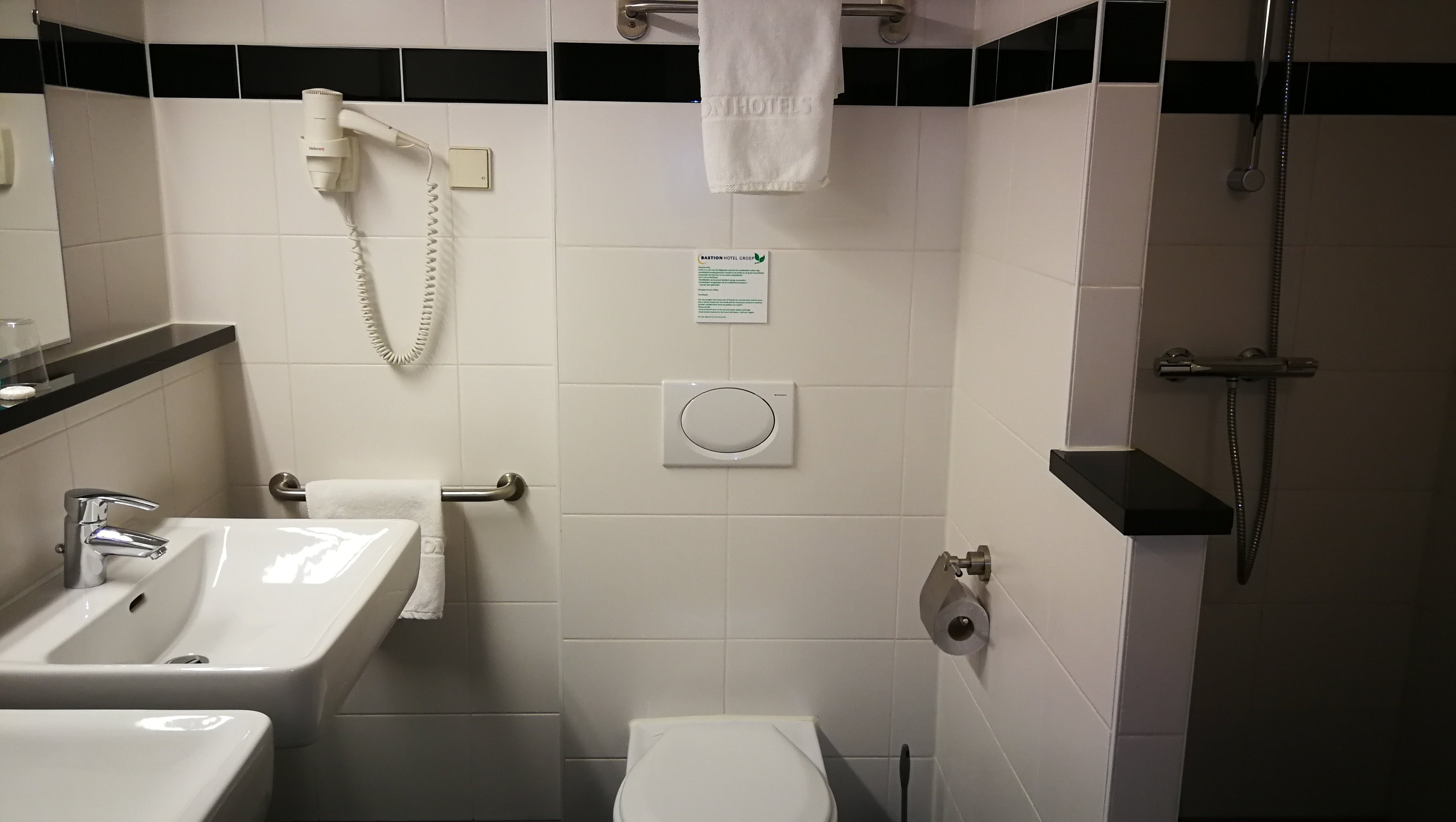Bastion Hotel Vlaardingen-浴室