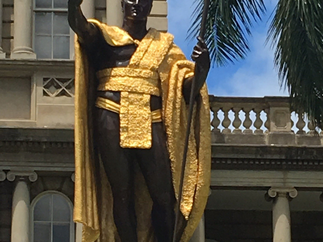 卡美哈美哈一世国王雕像景点图片