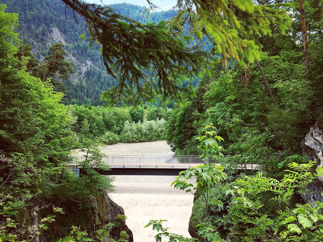 Maxsteg an der Füssener Klamm-Fall景点图片