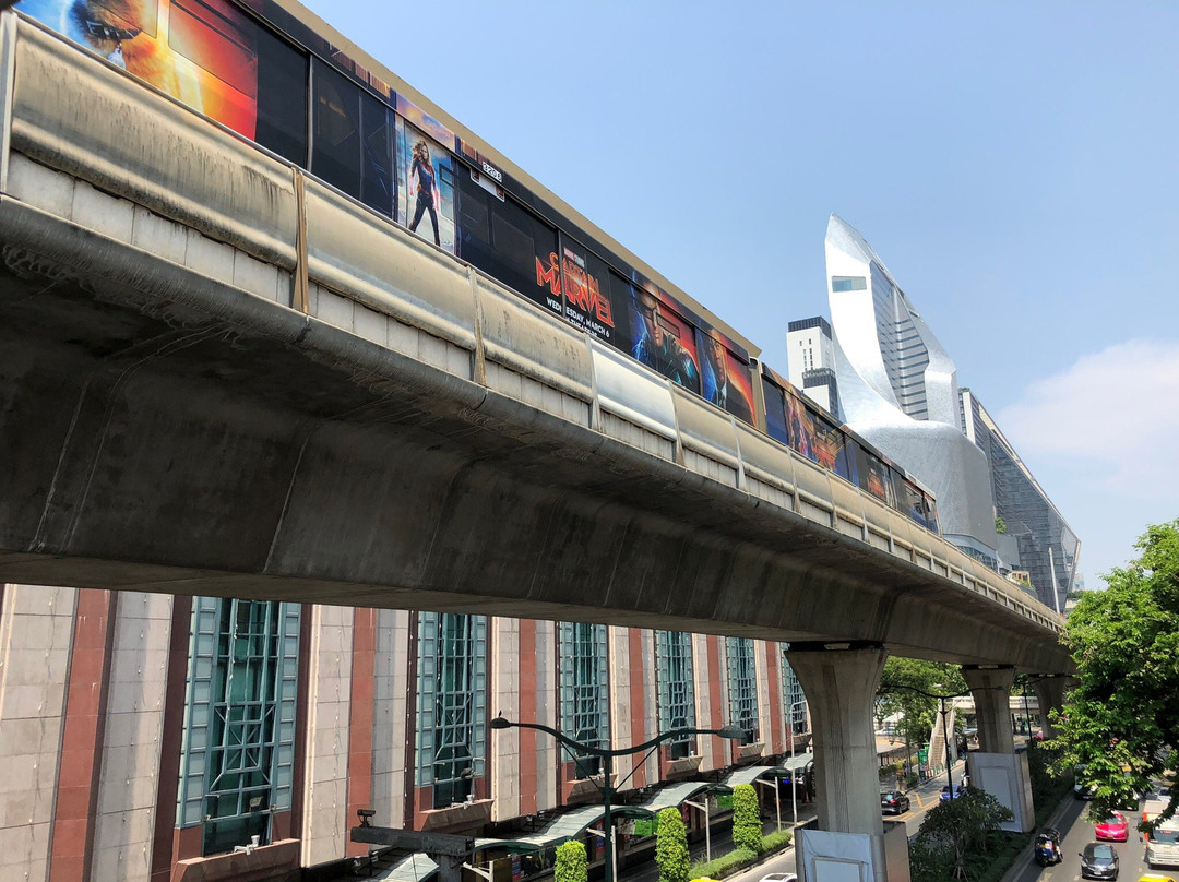 曼谷高架电车景点图片