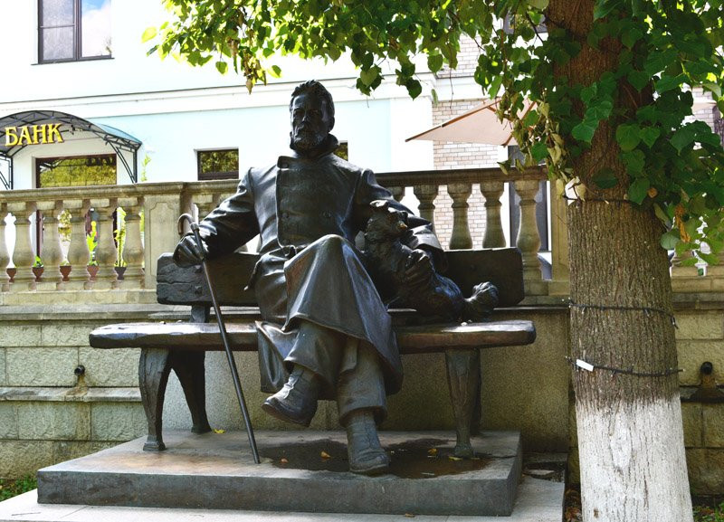 Monument to Chekhov景点图片