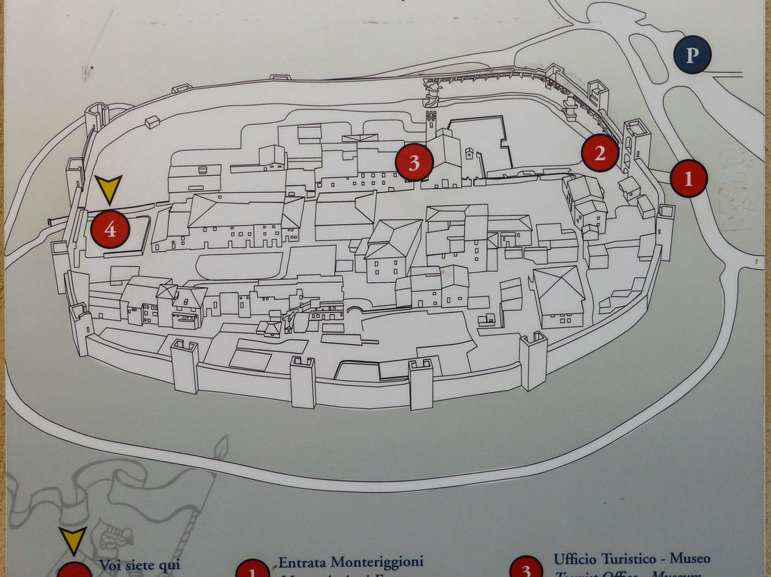 Centro storico di Monteriggioni景点图片