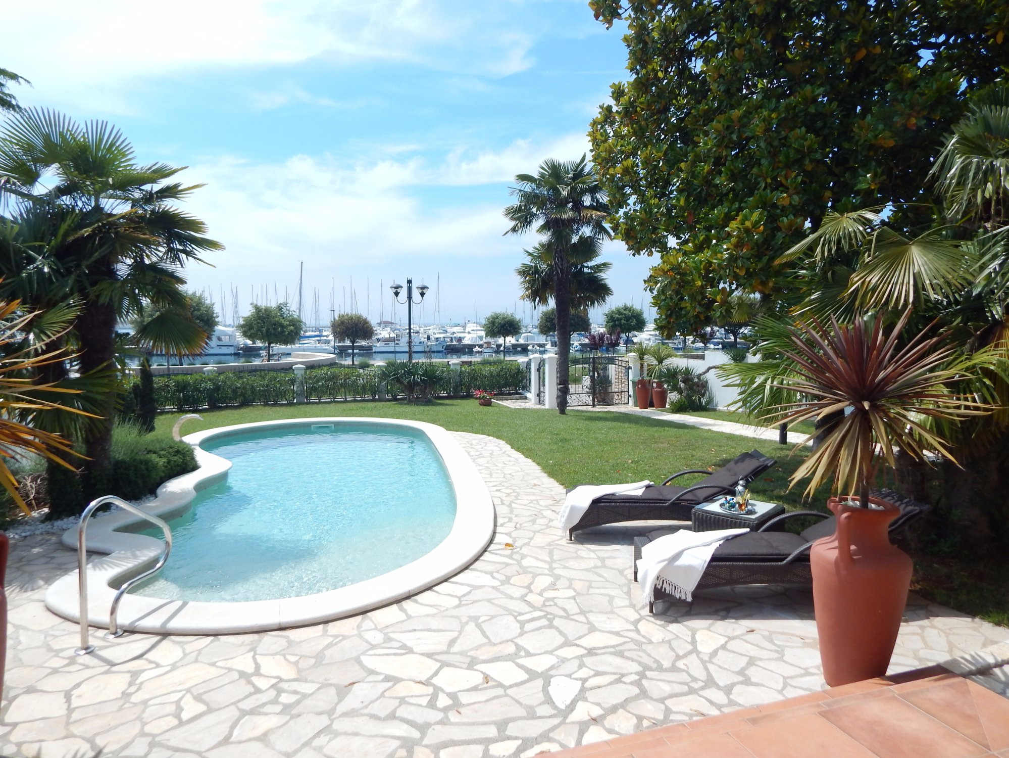 Villa Magnolia Umag-泳池