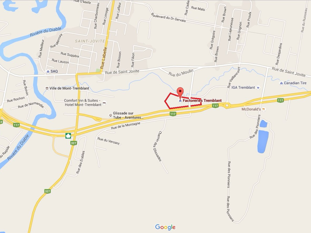 Factoreries Tremblant-塔伯拉山必去景点