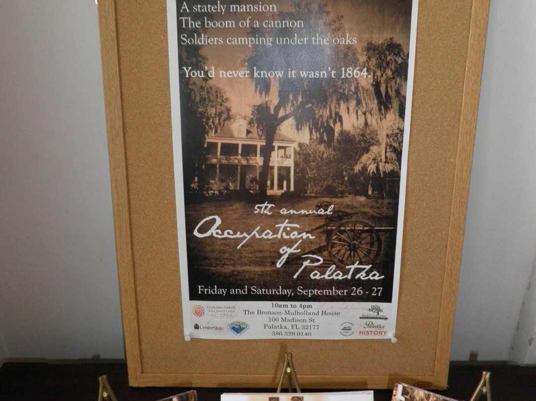 Bronson-Mulholland House-Palatka必去景点