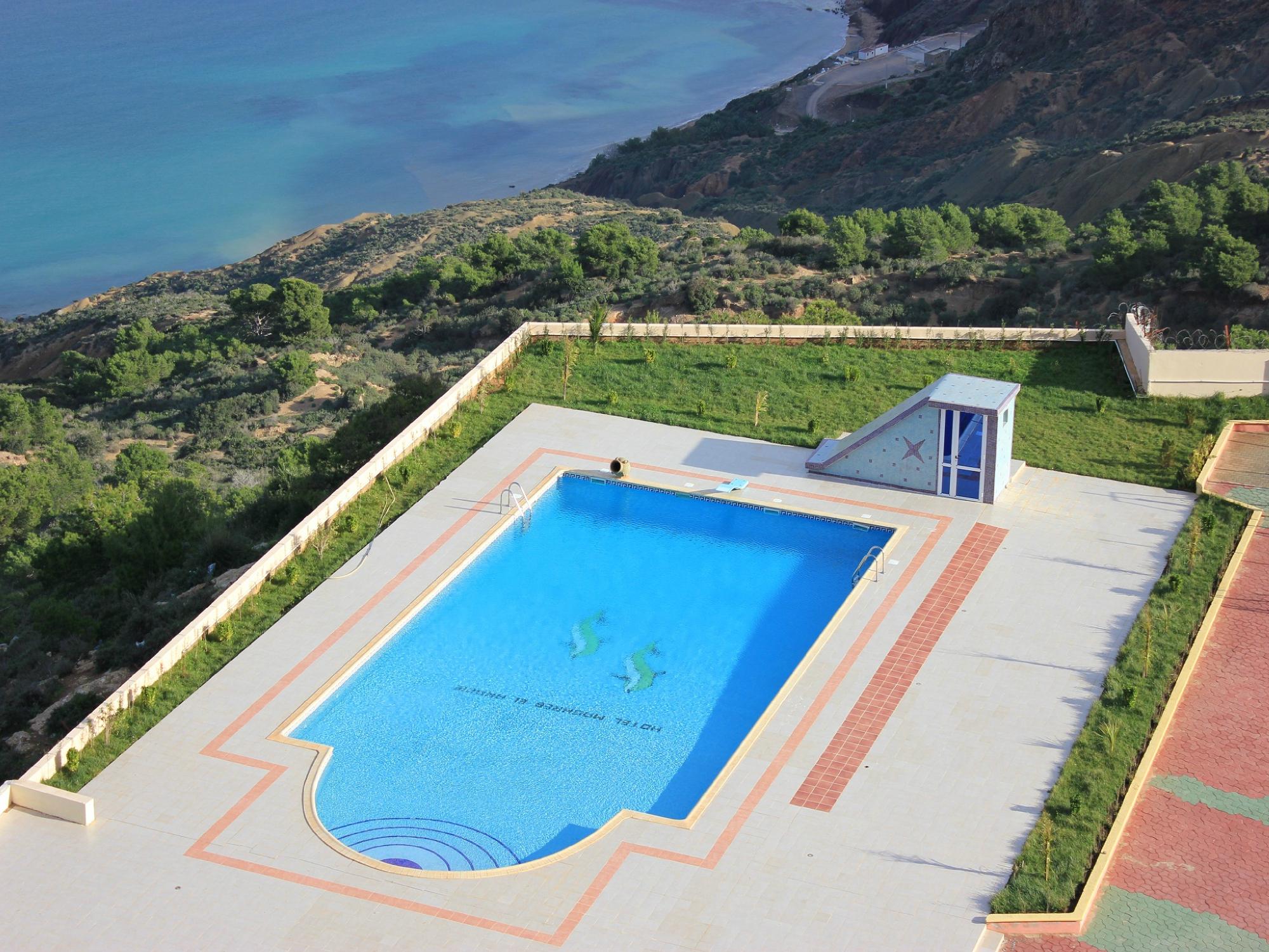 Hotel EL Maghreb EL Arabi - Belgaid-浴室