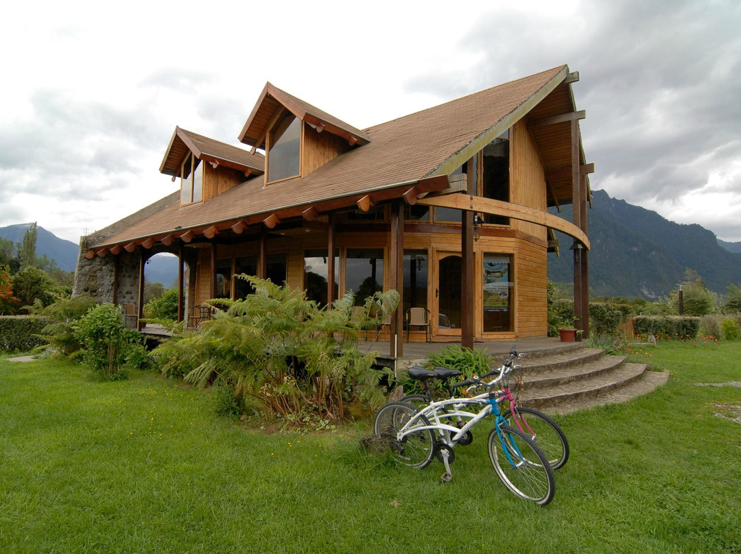 Lago Ranco酒店住宿-Hotel Spa Termas Llifen