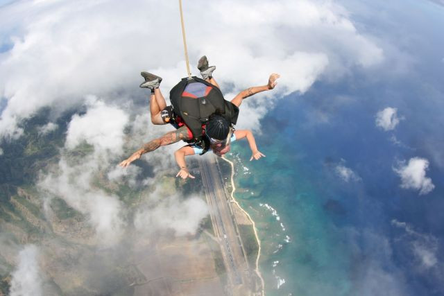 夏威夷跳伞之旅-瓦亚禄必去景点