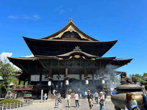 Zenko-ji Temple Hondo-长野县必去景点