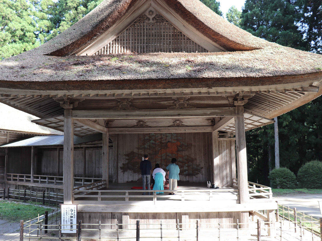 Hakusan Shrine Nogakudo-平泉町必去景点