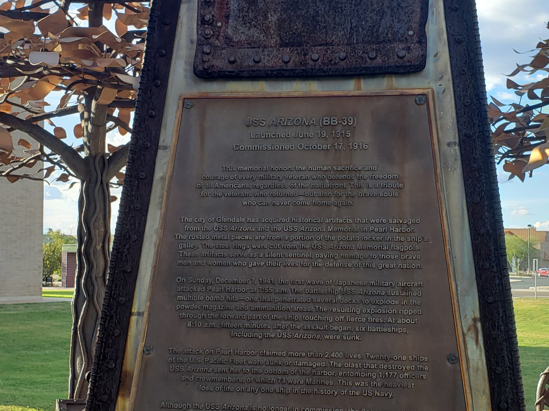 Veterans Memorial-格兰岱尔必去景点