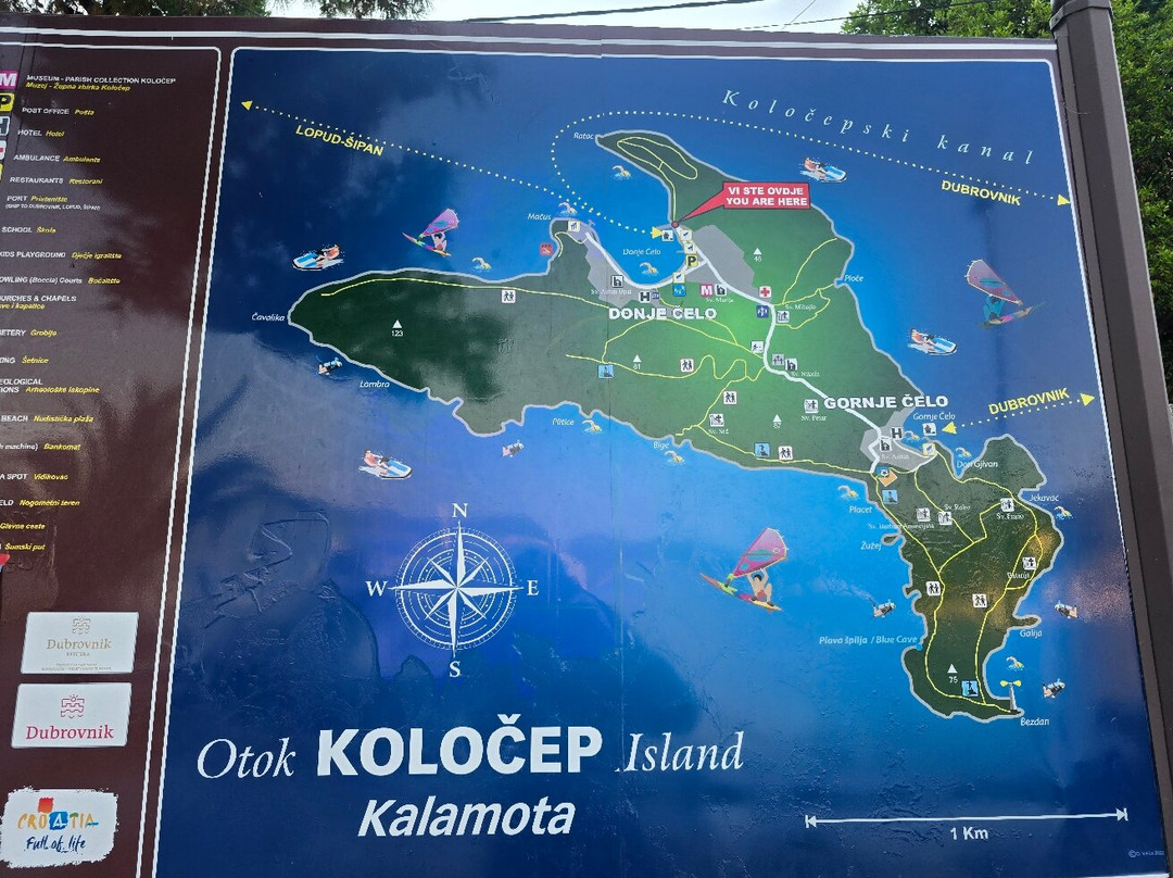 Galeb Boat Tours-Kolocep Island必去景点