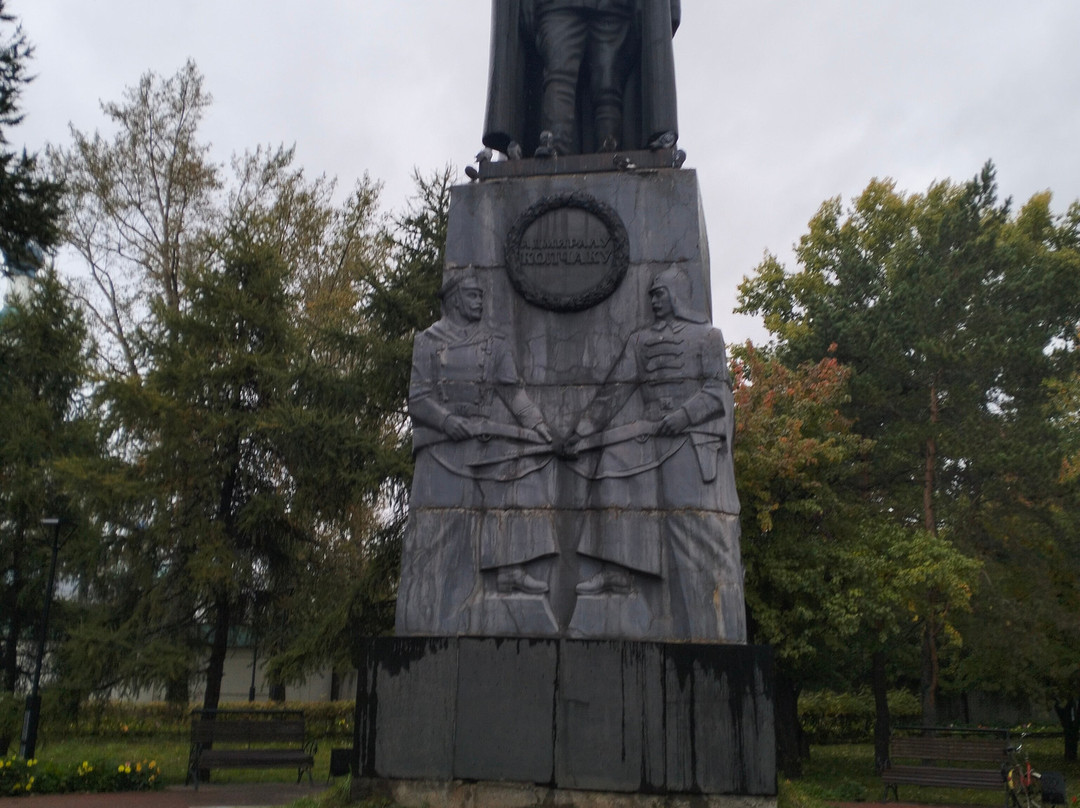 Monument to Admiral Alexander Kolchak-伊尔库茨克必去景点