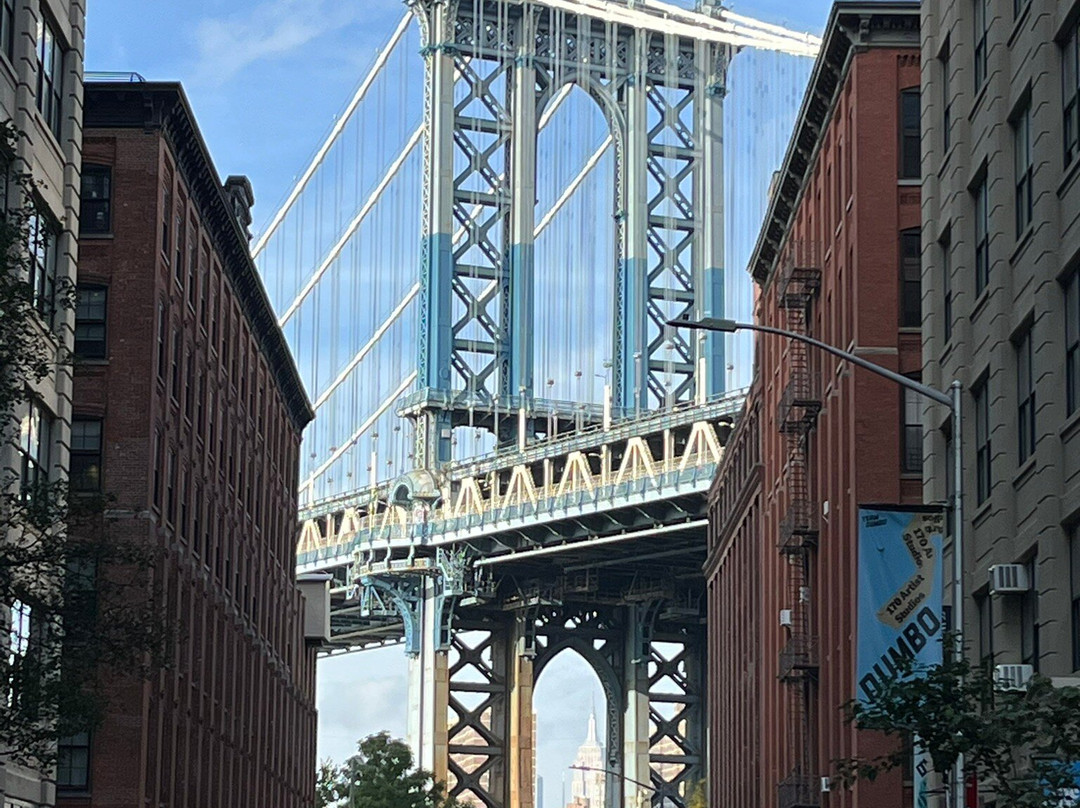Dumbo Manhattan Bridge View-布鲁克林必去景点