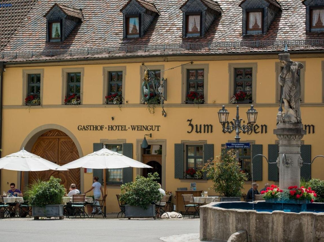 美茵河畔施瓦尔察赫酒店住宿-Gasthof Zum Weissen Lamm