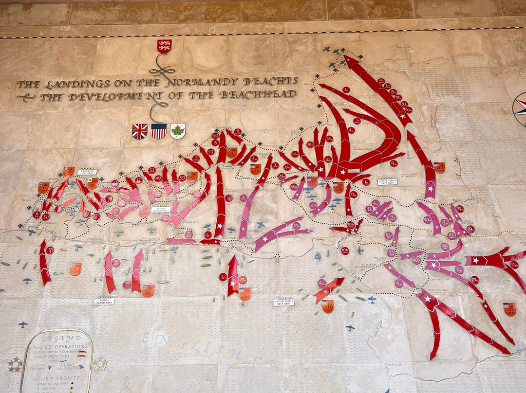 奥马哈海滩美军墓地-滨海科勒维尔必去景点