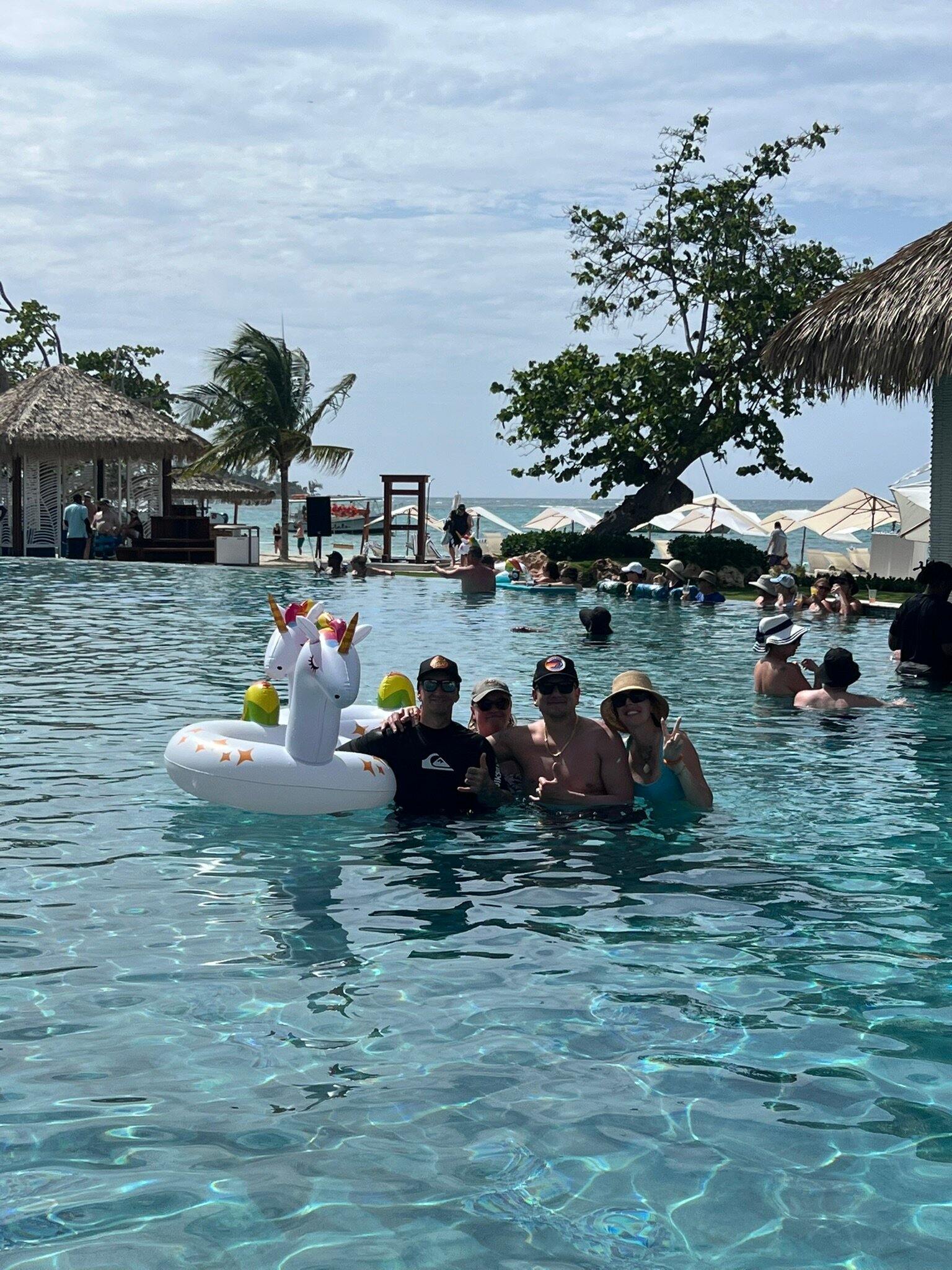 Sandals Dunn's River-泳池